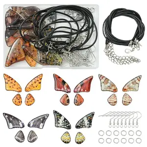 DIY Butterfly Wing Resin Resin Pendant Earring/Necklace Making Kits