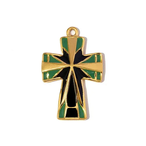 304 Stainless Steel Enamel Pendants