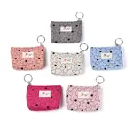 Flower Pattern Corduroy Wallets