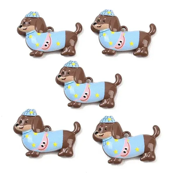 Baking Painted Alloy Pendants