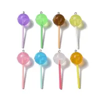 Luminous Translucent Resin Big Pendants