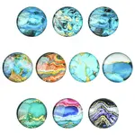 Glass Marbleize Cabochons
