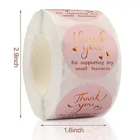 1.5 Inch Thank You Sticker