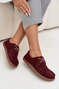 Dámské barefoot boty z přírodního semiše