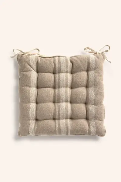 Dekoratívny bavlnený vankúš na stoličku Calma House Sorento 40 x 40 x 4 cm