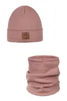 Dětská souprava čepice a nákrčníku SMILE