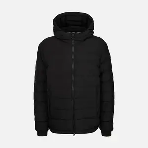 Černá pánská péřová bunda Geox Spherica