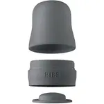 BIBS Baby Glass Bottle Cap skrutkovací uzáver na fľašu Iron 1 ks