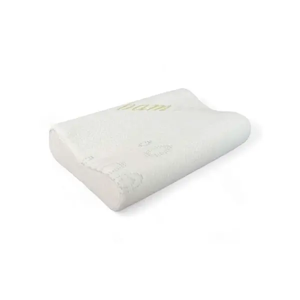 Anatomický vankúš Benergo z pamäťovej peny s bambusovým poťahom
