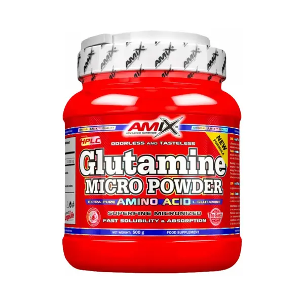 Amix Glutamine Micro Powder 500 g