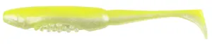 Fox rage gumová nástraha scent shad chartreuse ayu - 9 cm