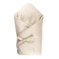 Zavinovačka - béžové kvietky - SOFTELLO, Perie, Béžová, Kvietky