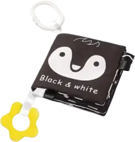 BABYONO Knížka na hraní Black&White