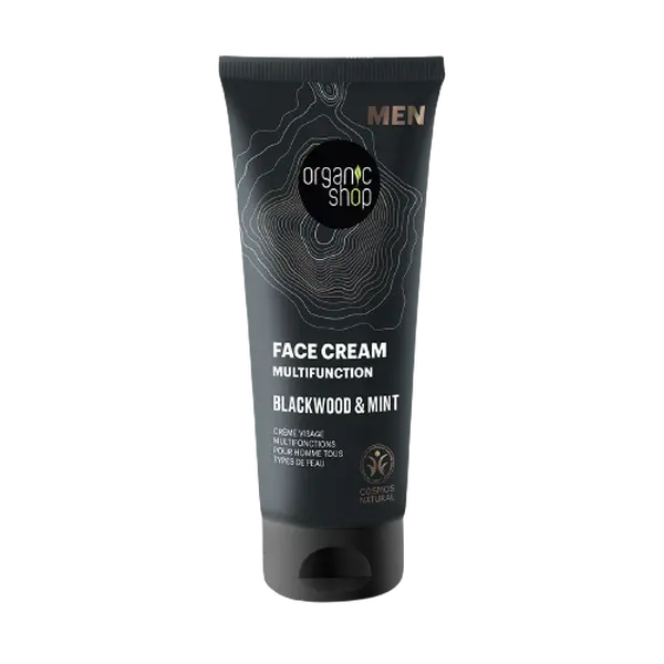 ORGANIC SHOP Multifunkční krém na obličej Blackwood a máta 75 ml