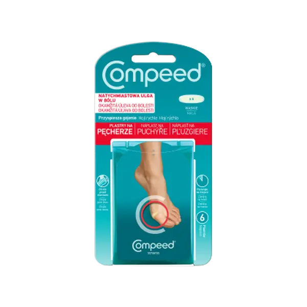 COMPEED Náplast na puchýře malá 6 ks