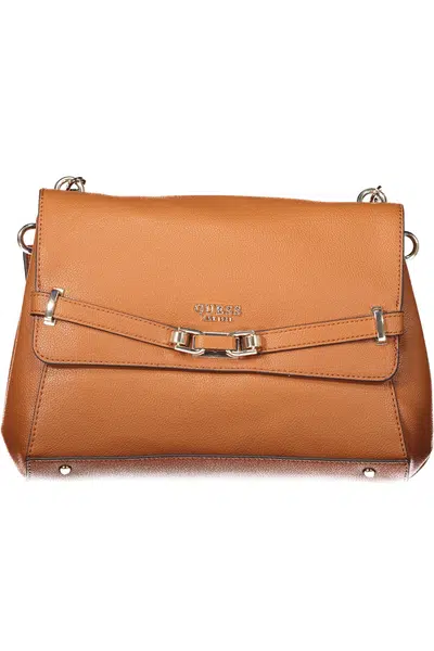 GUESS JEANS WOMEN'S BAG BROWN