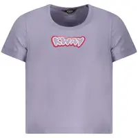 K-WAY T-SHIRT SHORT SLEEVES GIRL PURPLE
