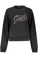 GUESS JEANS SWEATSHIRT WITHOUT ZIP WOMEN BLACK