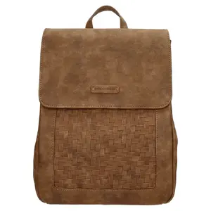 Moderný dámsky batoh Enrico Benetti Pulla - hnedá