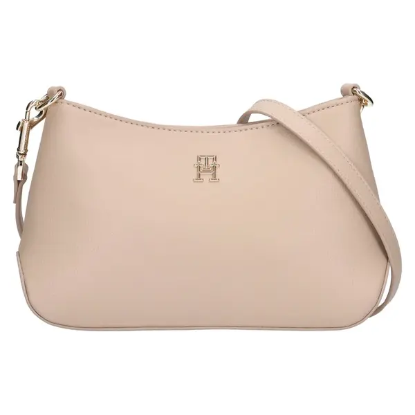 Dámska crossbody kabelka Tommy Hilfiger Europ - béžová
