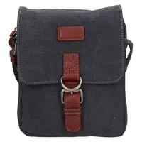 Pánska taška cez rameno Fagola Paule - modro-šedá