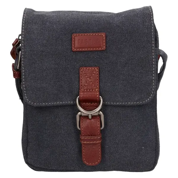 Pánska taška cez rameno Fagola Paule - modro-šedá