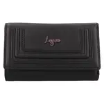 Malá dámska kožená peňaženka Lagen Mika - čierna