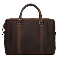 Pánska kožená taška Greenwood Samuel - hnedá