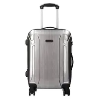 Cestovný kufor Madisson Polle M - strieborná