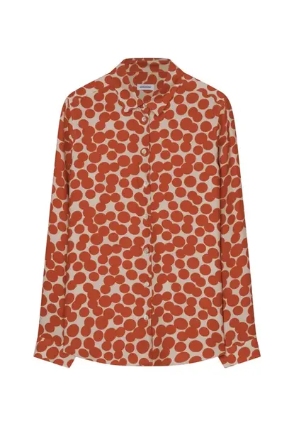 SEIDENSTICKER Blúzka  béžová / tmavooranžová