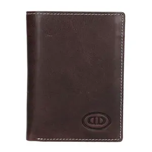 Pánská kožená peněženka DD Anekta Kamil - hnědá