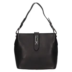 Dámská kožená kabelka přes rameno Katana Vilma - černá