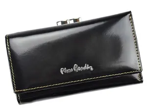 Dámská kožená peněženka Pierre Cardin Silva, přírodní kůže − černá