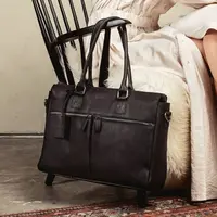 Dámská kožená kabelka Burkely Valerie - černá