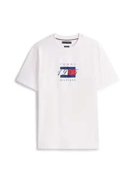 Tommy Hilfiger Linear Flag Graphic Tee S