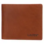 Pánská kožená peněženka Lagen Clovis - hnědá