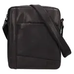 Pánská kožená taška přes rameno SendiDesign Perezs - černá