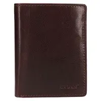 Pánska kožená peňaženka Lagen Apolos - tmavo hnedá