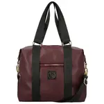 Dámská kabelka na rameno vínová - Laura Biaggi Katica