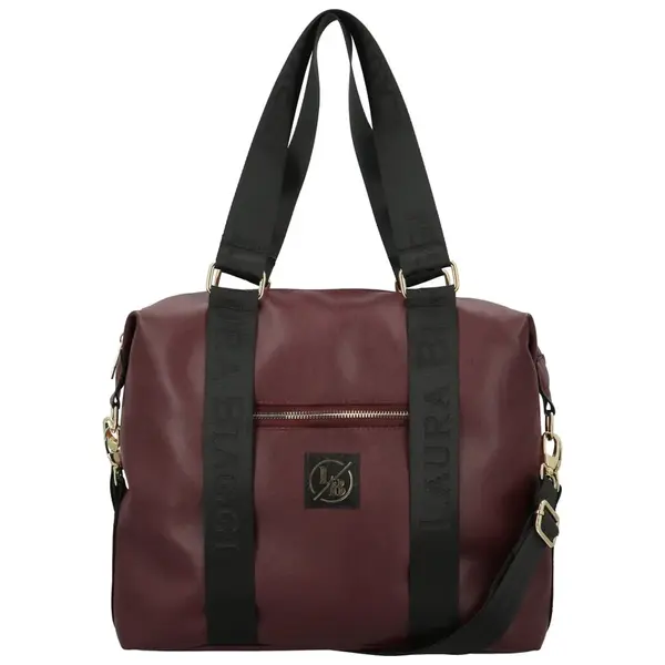 Dámská kabelka na rameno vínová - Laura Biaggi Katica