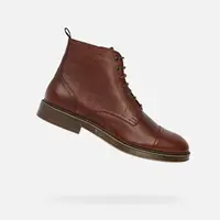 Geox Henreys Men's Brown Ankle Boots - Mens