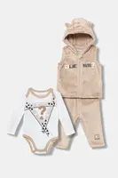 Kojenecká sada Guess 3-pack béžová barva, P5BG07 WFRS0