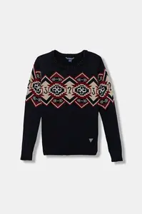 Dětský bavlněný svetr Guess