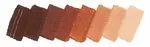 Olejová barva Mussini 35ml – 661 natural burnt Sienna