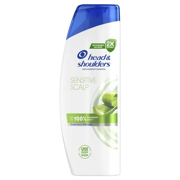 Head and Shoulders Šampon proti lupům pro citlivou pokožku hlavy Sensitive Scalp (Anti-Dandruff Shampoo) 400 ml
