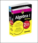Algebra I For Dummies Book + Workbook Bundle - Mary Jane  Sterling