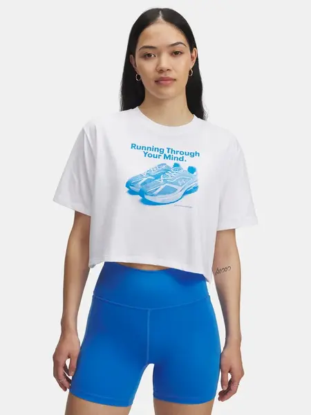 Under Armour UA Varsity OS SS-WHT Women's T-Shirt - Women's