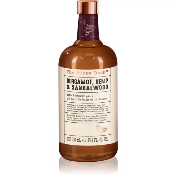 Baylis & Harding The Fuzzy Duck Bergamot, Hemp & Sandalwood sprchový gel pro muže 750 ml