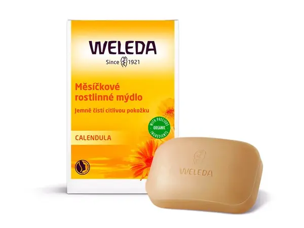 Weleda Měsíčkové Rostlinné Mýdlo 100g