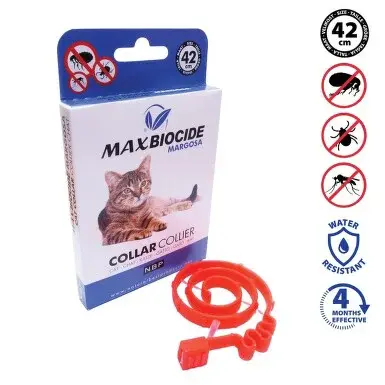 Max Biocide obojek pro kočky 42cm